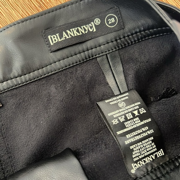 nwt BLANK NYC Faux Leather Maxi Skirt - Picture 9 of 10